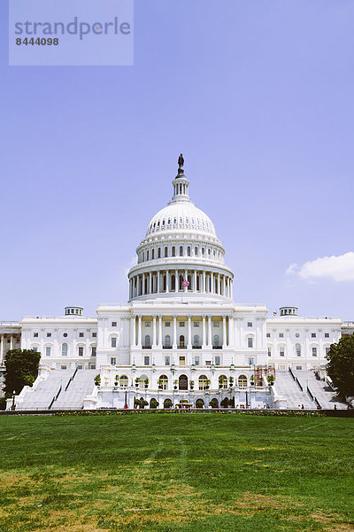 USA  Washington D.C.  Außenansicht des Kapitols