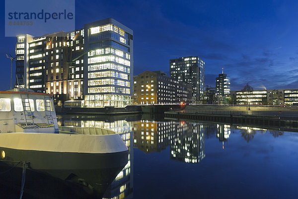 Germany  Hamburg  Hamburg-Harburg  Channel Hamburg  Harburg habour