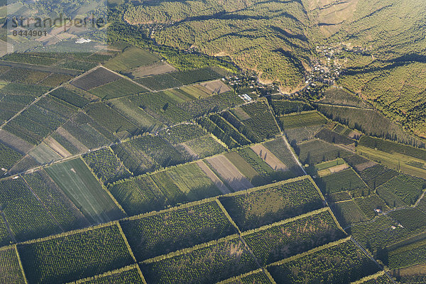 Türkei  Mugla  Ortaca  Feldlandschaft  Luftbild