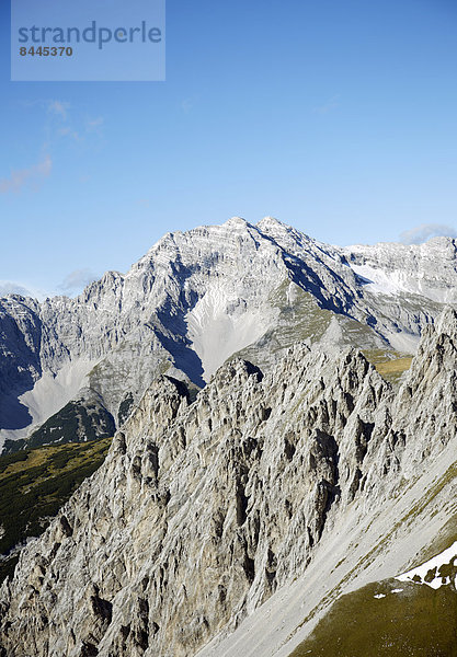 Österreich  Tirol  Karwendelgebirge  Alpenblick