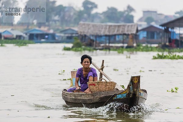 Fluss  Angler  Südostasien  Vietnam  Asien  Kambodscha