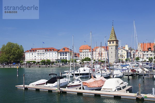 Hafen  Europa  Stadt  Ufer  Bayern  Deutschland  Lindau  alt