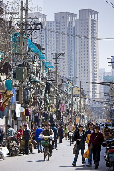 Städtisches Motiv Städtische Motive Straßenszene Straßenszene beschäftigt Fernverkehrsstraße China