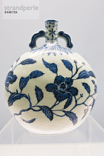 zeigen  Museum  Ursprung  Blumenvase  Porzellan  China  Shanghai