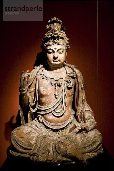 zeigen  Stein  Museum  Figur  China  Buddha  Shanghai