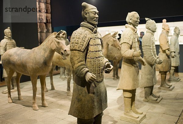 zeigen  Geschichte  Museum  Kampf  China  Terrakotta  Xian