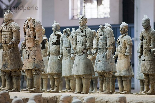 Mann  Museum  Figur  China  unvollständig  Infanterie  Xian