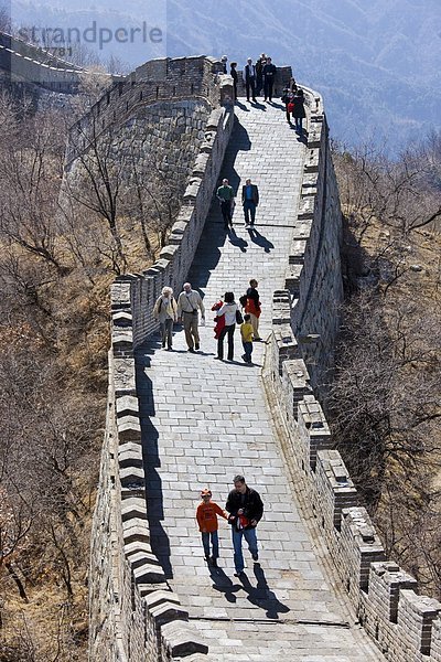 Wand  gehen  Tourist  groß  großes  großer  große  großen  China  antik