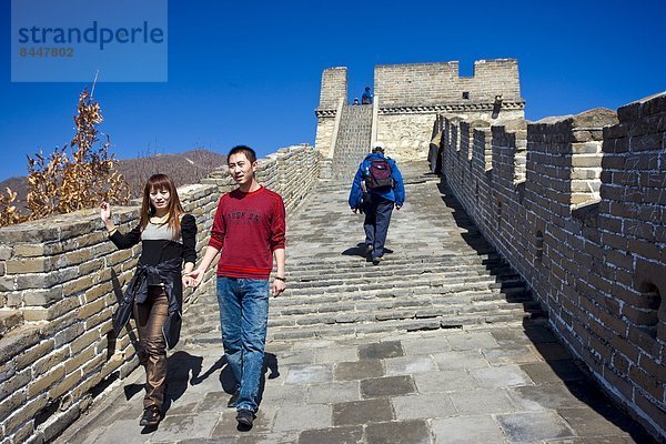 Wand  gehen  Tourist  groß  großes  großer  große  großen  China  antik