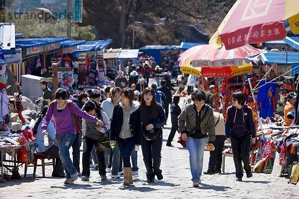 Messestand  Wand  gehen  Tourist  Souvenir  groß  großes  großer  große  großen  China