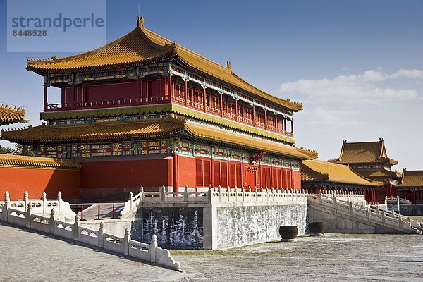 Lagerhalle  Lager  Großstadt  verboten  Peking  Hauptstadt  China