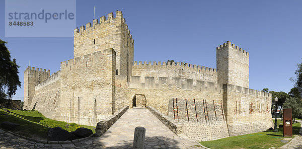 Castelo de São Jorge  Lissabon  Portugal