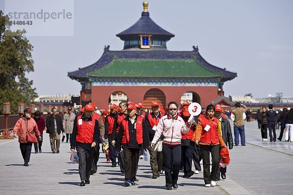 Tourist  Peking  Hauptstadt  Himmel  China