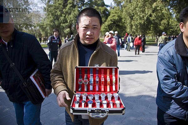 Verkäufer  Peking  Hauptstadt  Himmel  China  Schiffswache