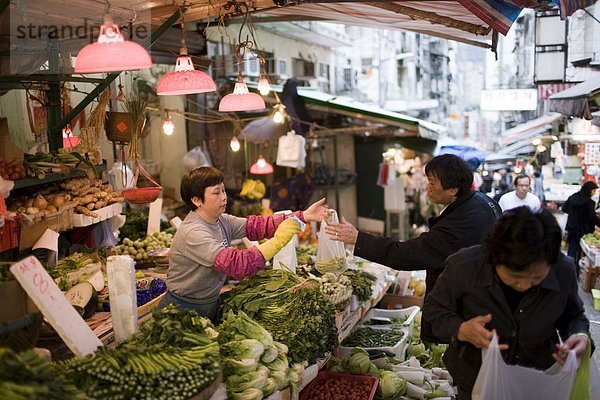 Lebensmittel  Frucht  Straße  Gemüse  chinesisch  verkaufen  China  Markt  alt