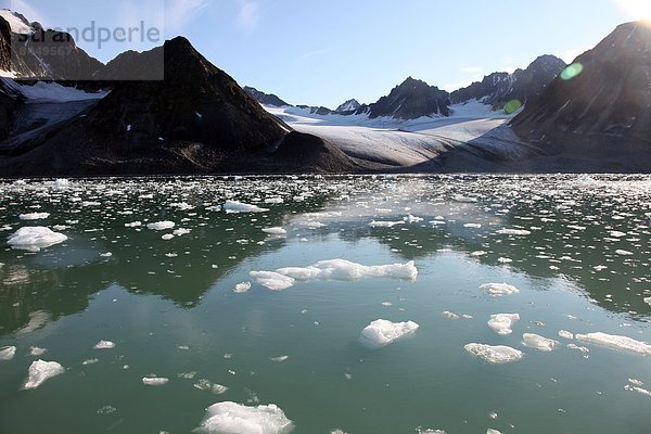 Eis  Gletscher  Spitzbergen  Svalbard