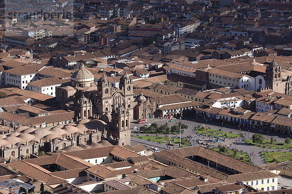 Kirche  Kathedrale  Jesus Christus  Betrieb  Cuzco  Cusco  Peru  Südamerika