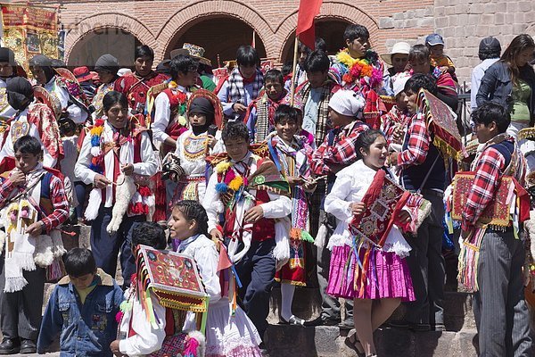 Vorbereitung  Religion  Festival  Peru  Südamerika