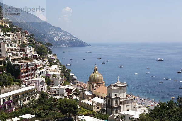 Kuppel  Europa  Ansicht  UNESCO-Welterbe  typisch  Kampanien  Kuppelgewölbe  Italien  Positano