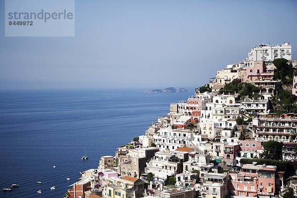 Europa  Insel  Ansicht  UNESCO-Welterbe  Kampanien  Italien  Positano