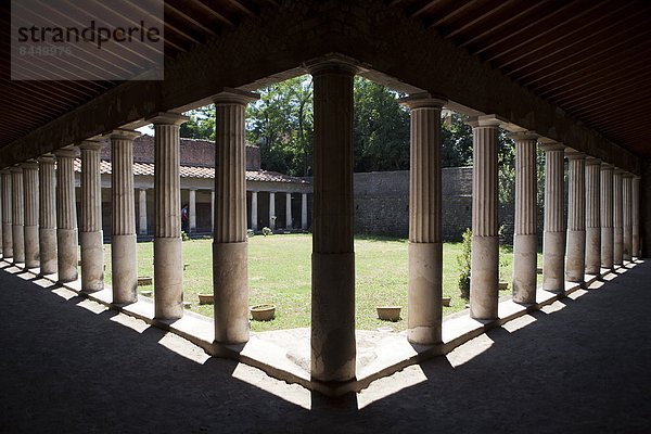Europa  UNESCO-Welterbe  Atrium  Kampanien  Italien  Villa
