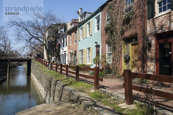 Vereinigte Staaten von Amerika USA Gebäude Nordamerika vorwärts Georgetown alt