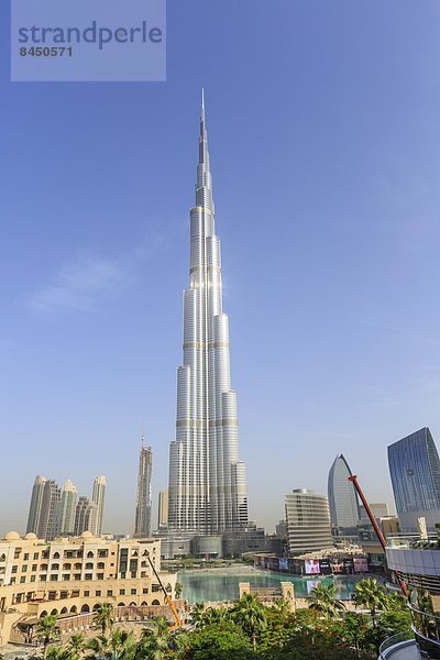 Vereinigte Arabische Emirate  VAE  Naher Osten  Burj Khalifa  Innenstadt  Dubai