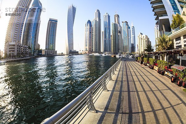 Dubai Marina  Dubai  Vereinigte Arabische Emirate  Naher Osten