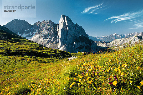 Berglandschaft  Lech am Arlberg  Österreich