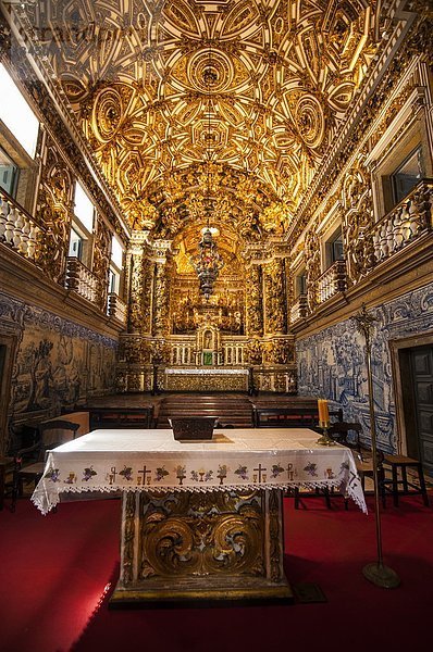 Innenaufnahme  Kirche  Heiligtum  UNESCO-Welterbe  Bahia  Brasilien  Pelourinho  Südamerika