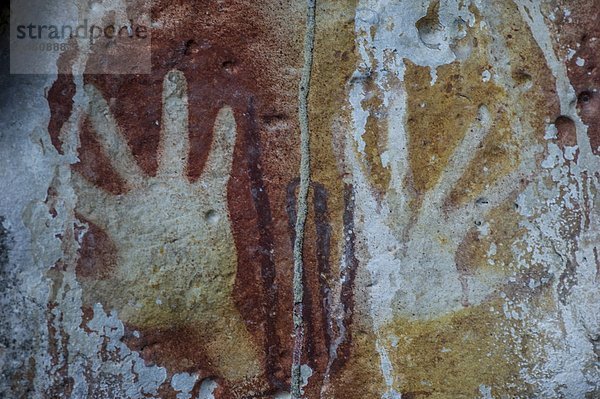 Höhle  Gemälde  Bild  Südostasien  Asien  Indonesien