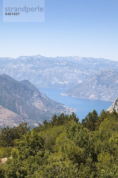 Außenaufnahme  Europa  Ansicht  UNESCO-Welterbe  Bucht  Kotor  Montenegro