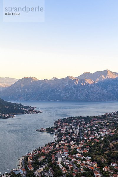 Europa  UNESCO-Welterbe  Bucht von Kotor  Montenegro