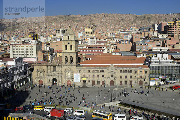 La Paz Hauptstadt Bolivien Iglesia de San Francisco La Paz