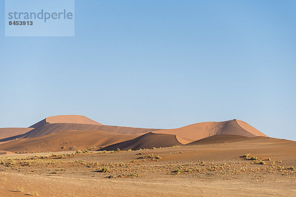 Dünenlandschaft  Sossusvlei  Namib-Naukluft-Park  Namibia