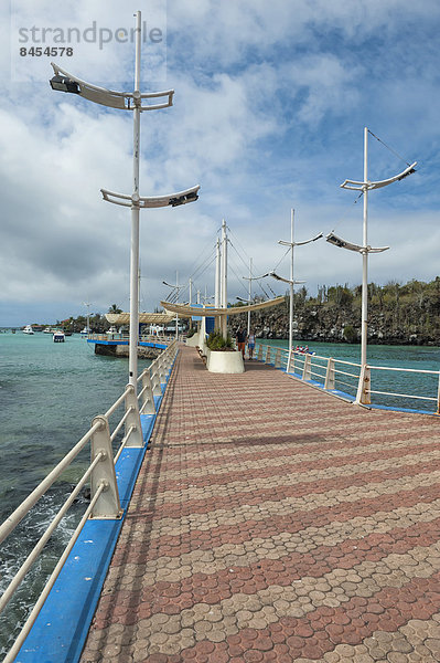 Hafen Puerto Ayora  Santa Cruz Island  Galapagosinseln  Ecuador