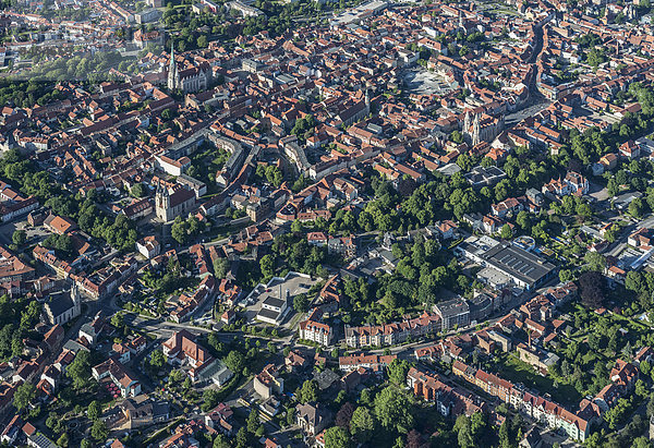 Luftbild Innenstadt Deutschland Thüringen