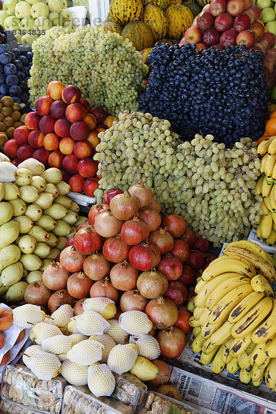 Blumenmarkt Frucht verkaufen Bodrum Markt Türkei