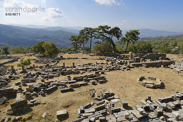 Antikes Heiligtum Labranda bei Milas  Provinz Mu?la  Karien  Ägäis  Türkei