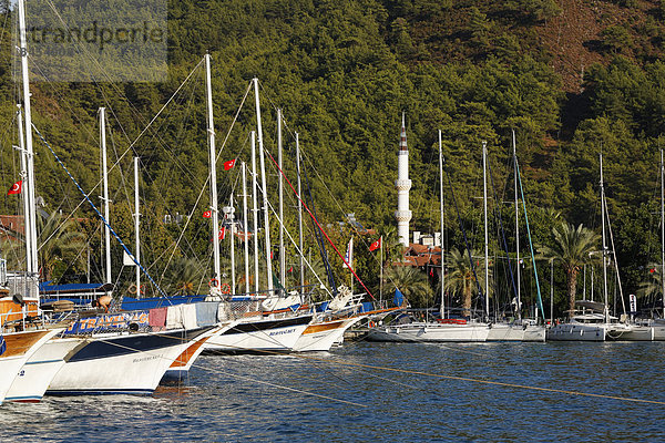 Türkei Provinz Mugla lykischen Küste