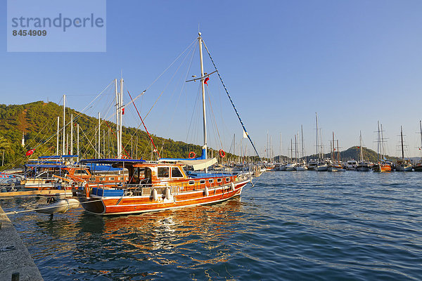 Türkei Provinz Mugla lykischen Küste