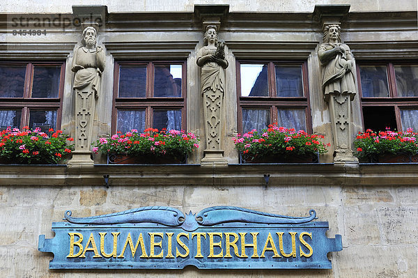 Bayern Deutschland Rothenburg ob der Tauber