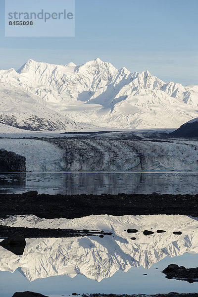 Harvard-Gletscher mit dem Mt. Gilbert Lewis  College Fjord  Prince William Sound  Alaska