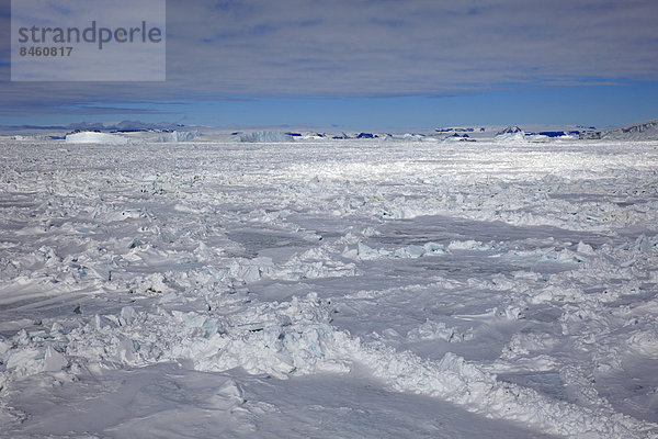 Eislandschaft  Packeis  Weddell-Meer  Antarktis