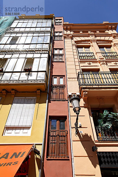 'The ''narrowest house in Europe''  Valencia  Spain'