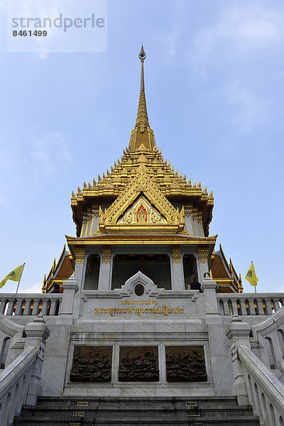 Tempel des Goldenen Buddha oder Wat Traimit  Bangkok  Thailand