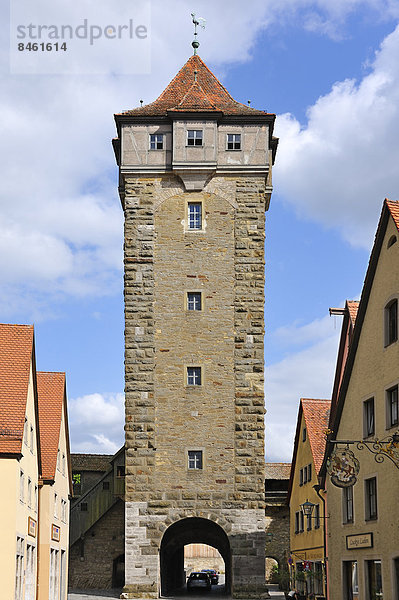 Bayern Deutschland Rothenburg ob der Tauber