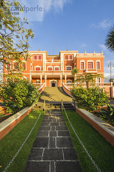 Palast Liceo de Taoro  La Orotava  Teneriffa  Kanarische Inseln  Spanien La Orotava