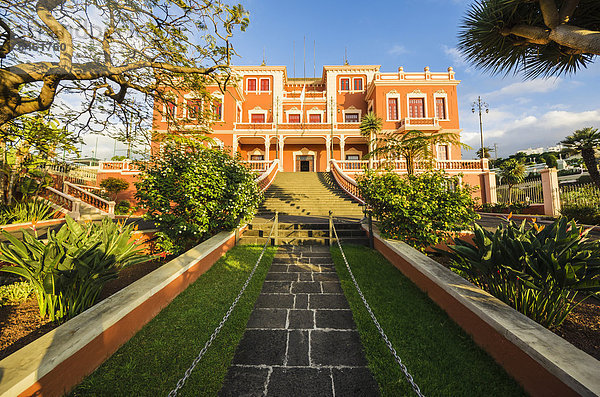 Palast Liceo de Taoro  La Orotava  Teneriffa  Kanarische Inseln  Spanien La Orotava