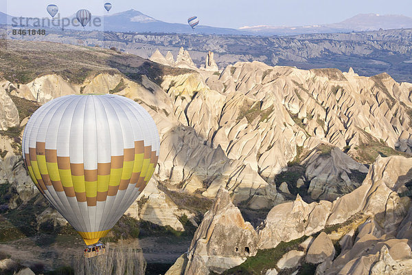 Heißluftballons  Göreme  Kappadokien  Türkei